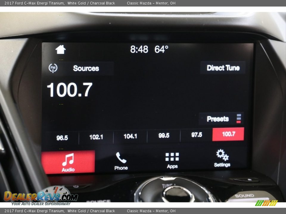 Audio System of 2017 Ford C-Max Energi Titanium Photo #13