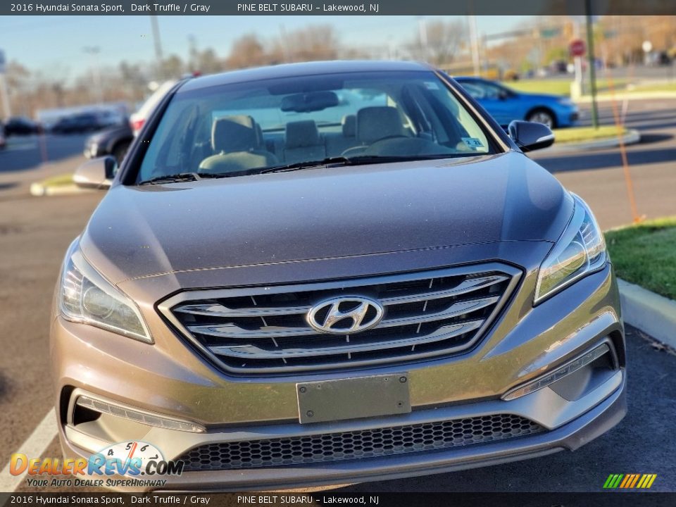 2016 Hyundai Sonata Sport Dark Truffle / Gray Photo #2