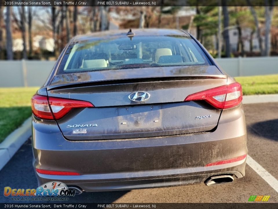 2016 Hyundai Sonata Sport Dark Truffle / Gray Photo #3