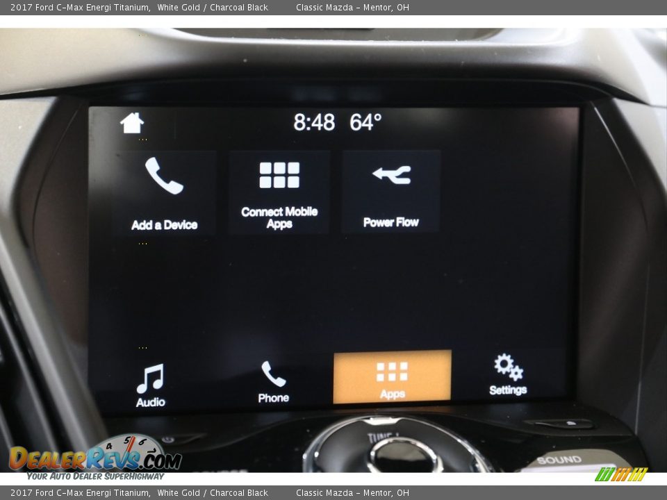 Controls of 2017 Ford C-Max Energi Titanium Photo #15