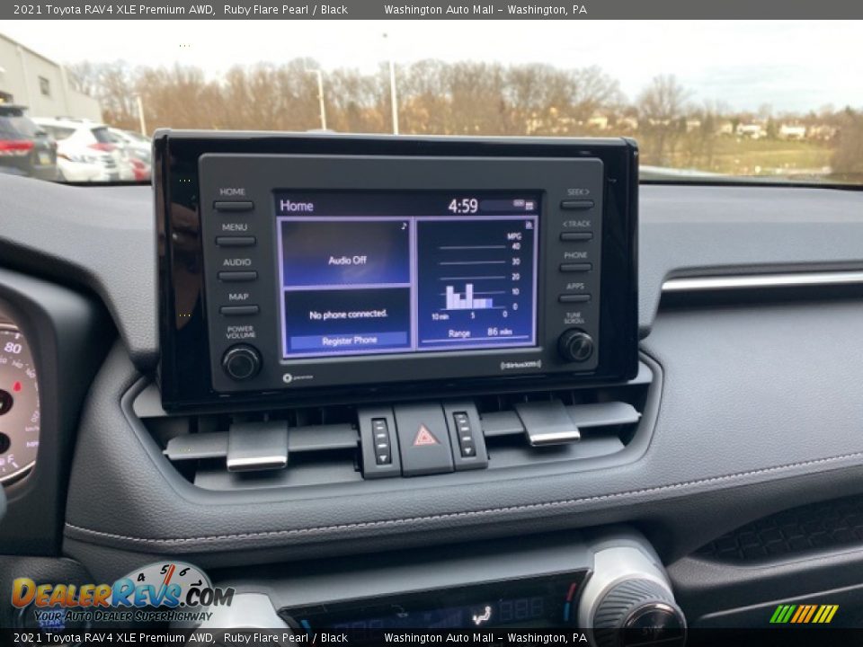 Controls of 2021 Toyota RAV4 XLE Premium AWD Photo #7