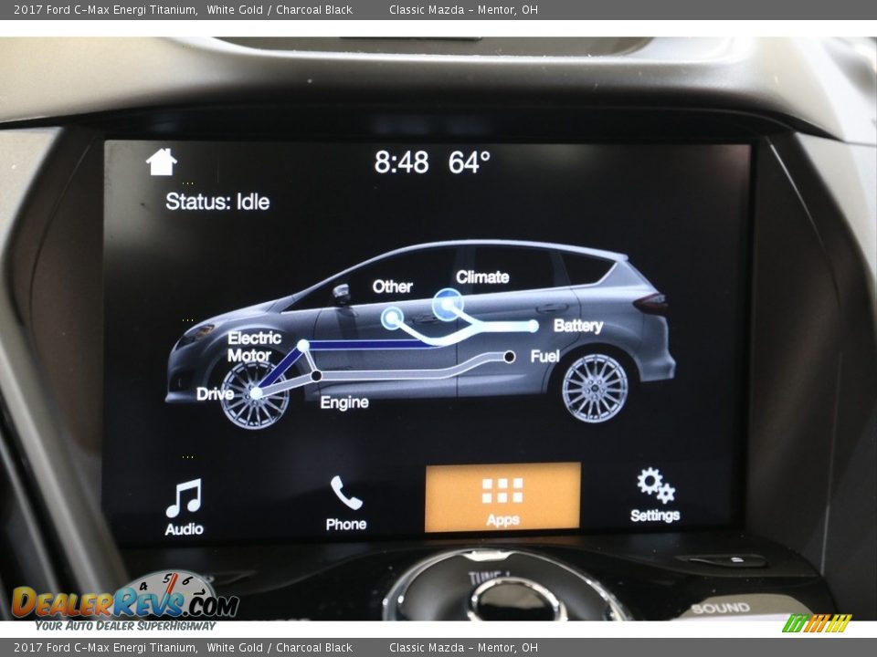 Controls of 2017 Ford C-Max Energi Titanium Photo #16