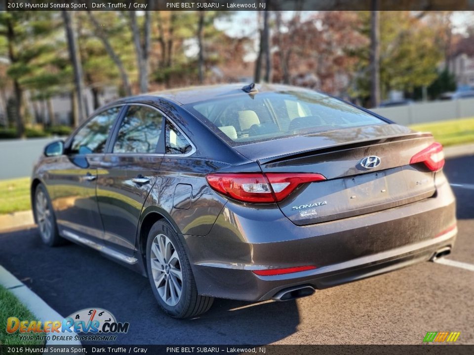 2016 Hyundai Sonata Sport Dark Truffle / Gray Photo #4