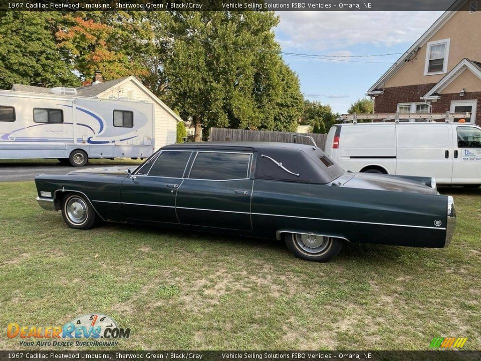 Sherwood Green 1967 Cadillac Fleetwood Limousine Photo #21