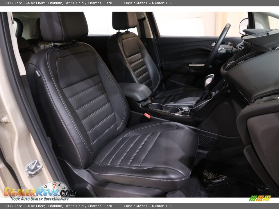 Charcoal Black Interior - 2017 Ford C-Max Energi Titanium Photo #18
