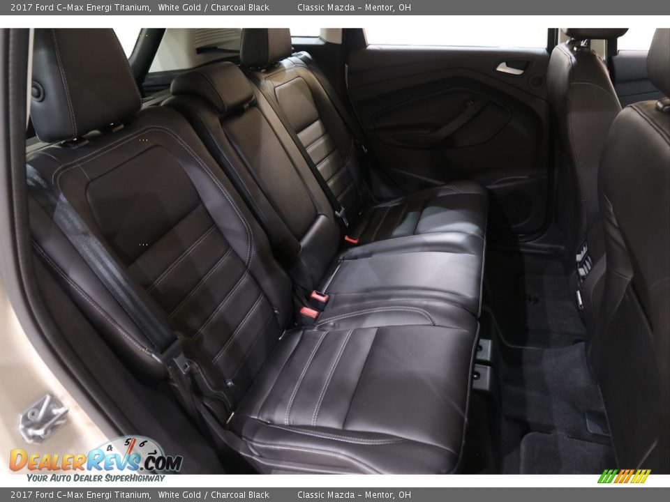 Rear Seat of 2017 Ford C-Max Energi Titanium Photo #19