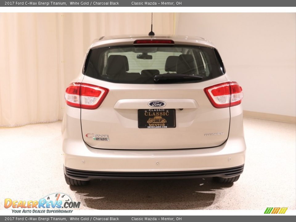 2017 Ford C-Max Energi Titanium White Gold / Charcoal Black Photo #21