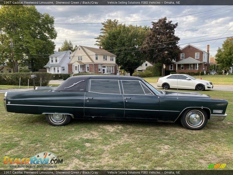 Sherwood Green 1967 Cadillac Fleetwood Limousine Photo #24