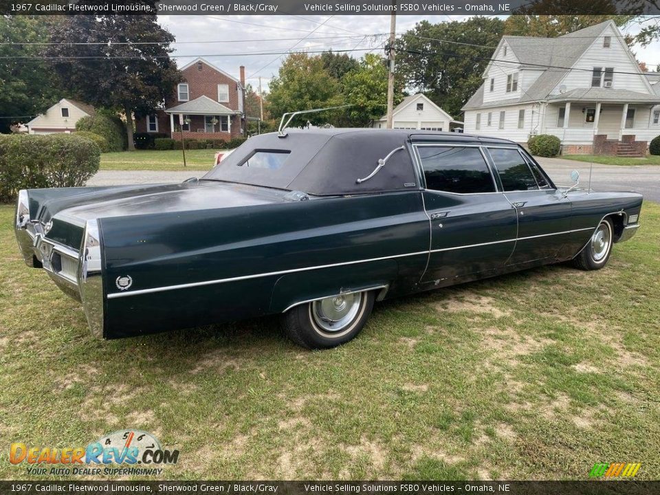 Sherwood Green 1967 Cadillac Fleetwood Limousine Photo #25