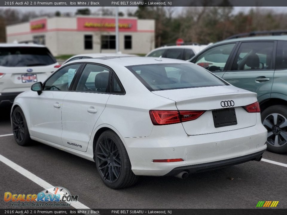 2016 Audi A3 2.0 Premium quattro Ibis White / Black Photo #4