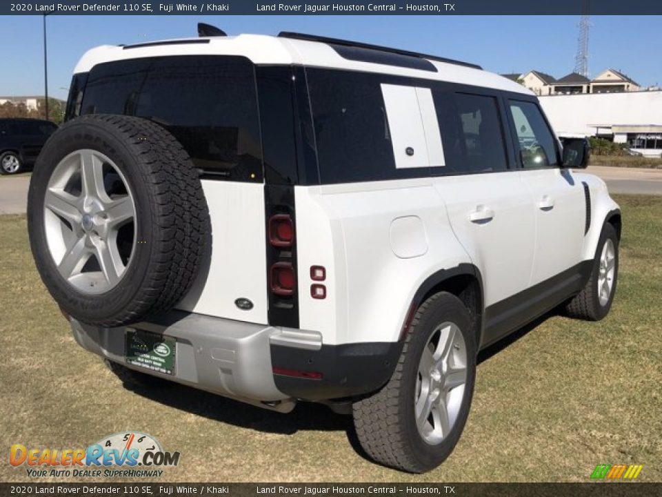 2020 Land Rover Defender 110 SE Fuji White / Khaki Photo #3