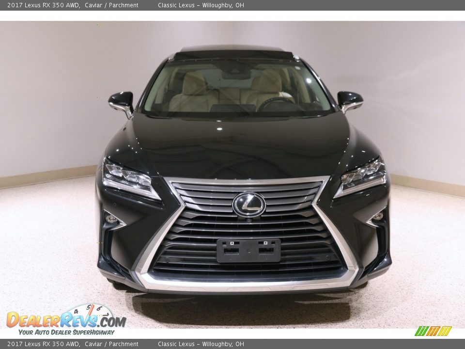 2017 Lexus RX 350 AWD Caviar / Parchment Photo #2