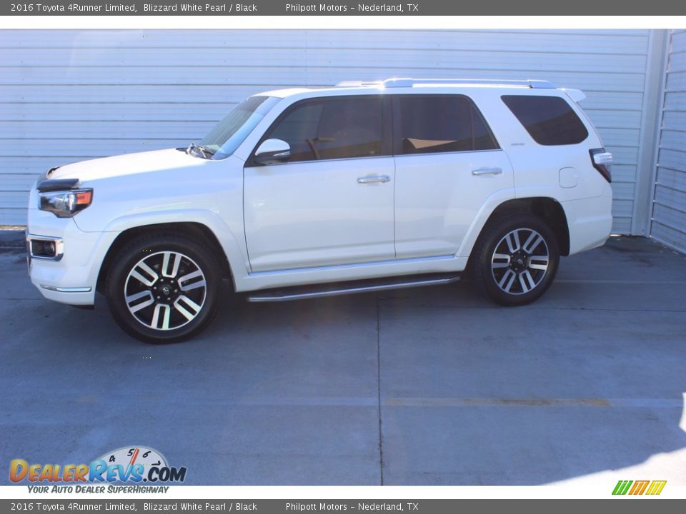 2016 Toyota 4Runner Limited Blizzard White Pearl / Black Photo #6