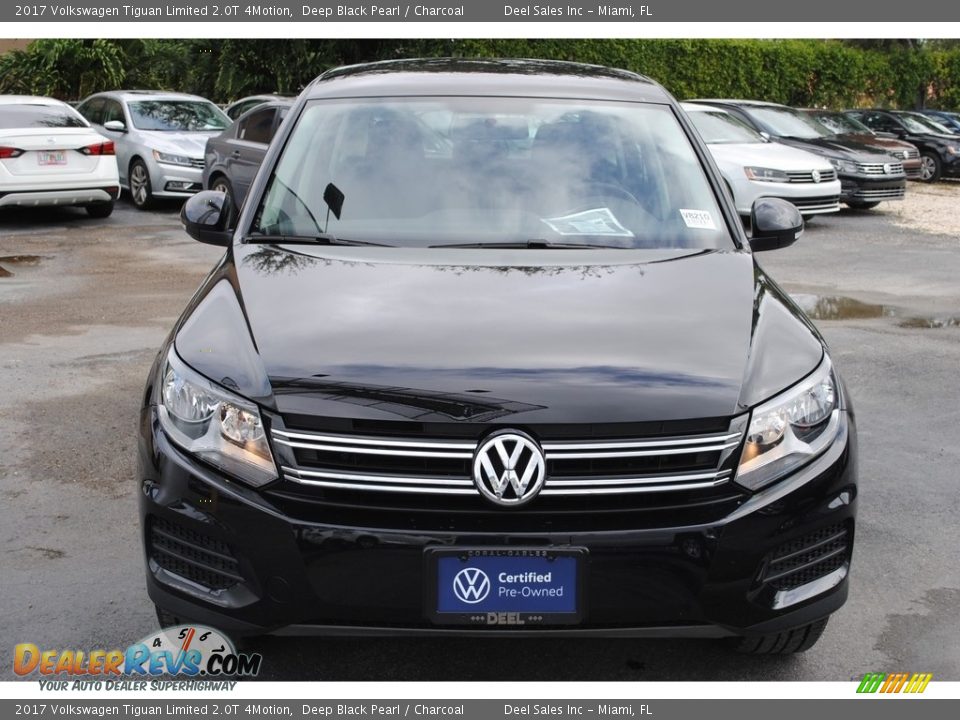 2017 Volkswagen Tiguan Limited 2.0T 4Motion Deep Black Pearl / Charcoal Photo #3