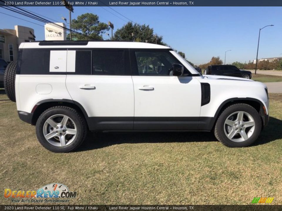 2020 Land Rover Defender 110 SE Fuji White / Khaki Photo #8