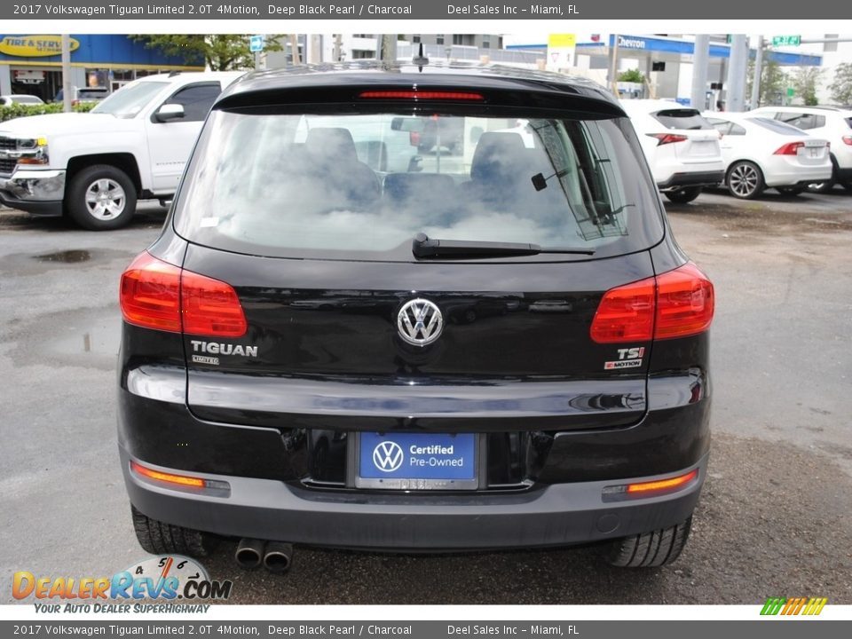 2017 Volkswagen Tiguan Limited 2.0T 4Motion Deep Black Pearl / Charcoal Photo #8