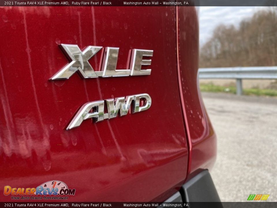 2021 Toyota RAV4 XLE Premium AWD Ruby Flare Pearl / Black Photo #31