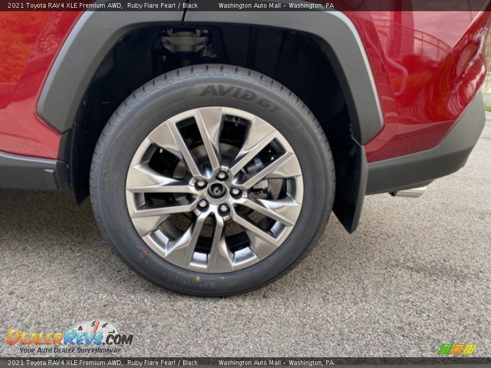 2021 Toyota RAV4 XLE Premium AWD Wheel Photo #33