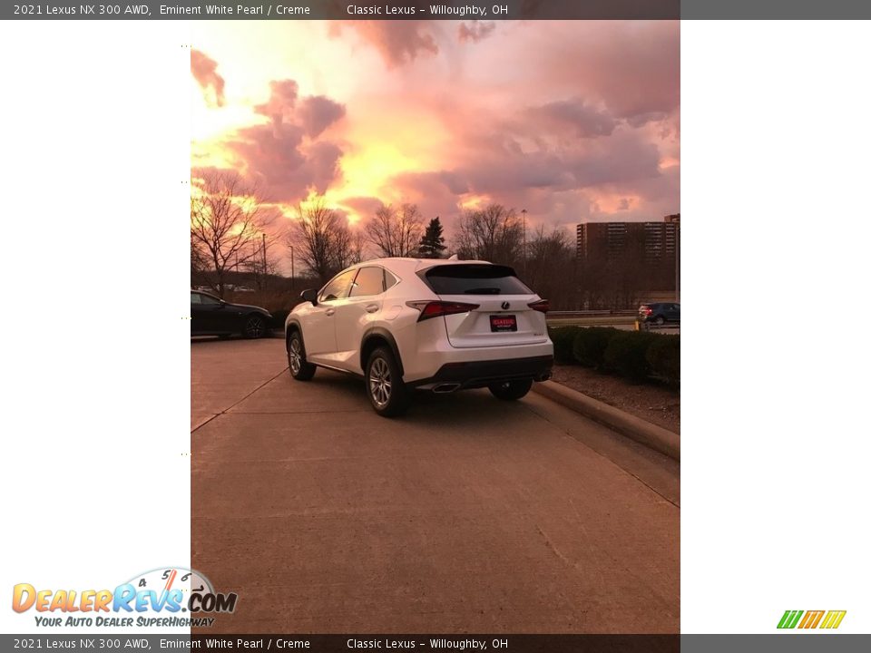 2021 Lexus NX 300 AWD Eminent White Pearl / Creme Photo #4