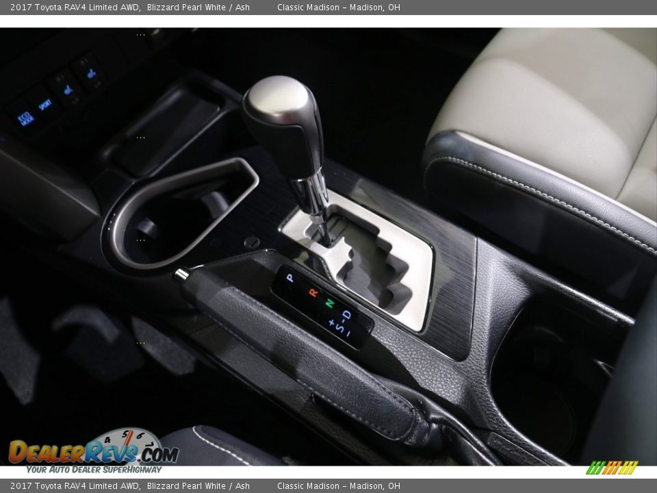 2017 Toyota RAV4 Limited AWD Blizzard Pearl White / Ash Photo #14