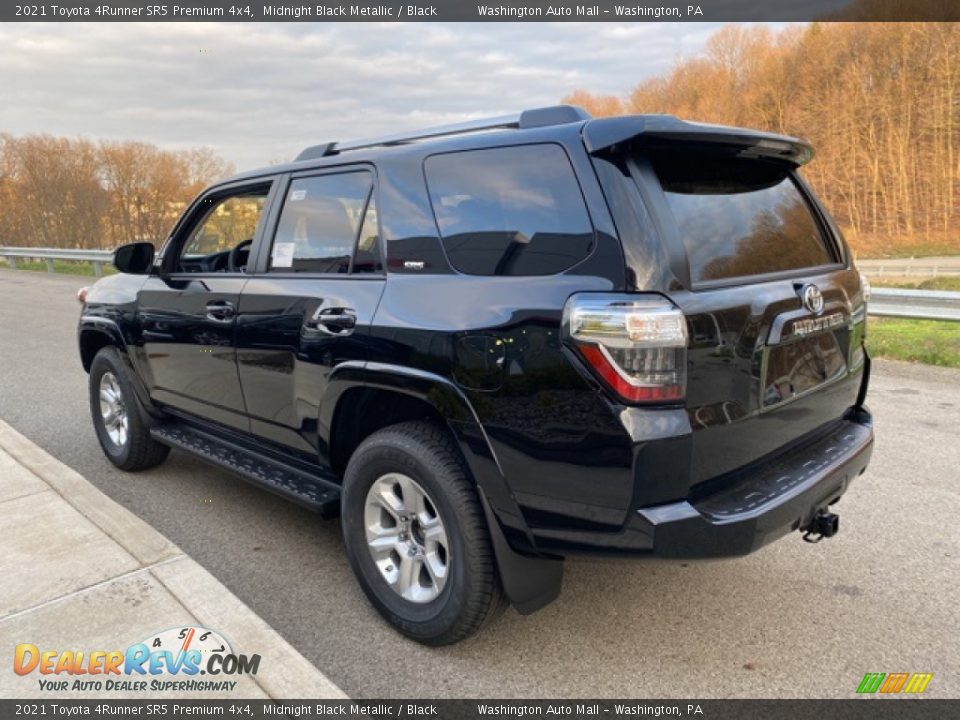 2021 Toyota 4Runner SR5 Premium 4x4 Midnight Black Metallic / Black Photo #2