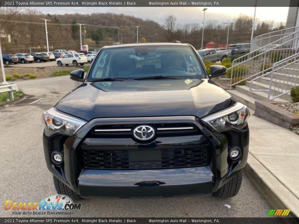 2021 Toyota 4Runner SR5 Premium 4x4 Midnight Black Metallic / Black Photo #12