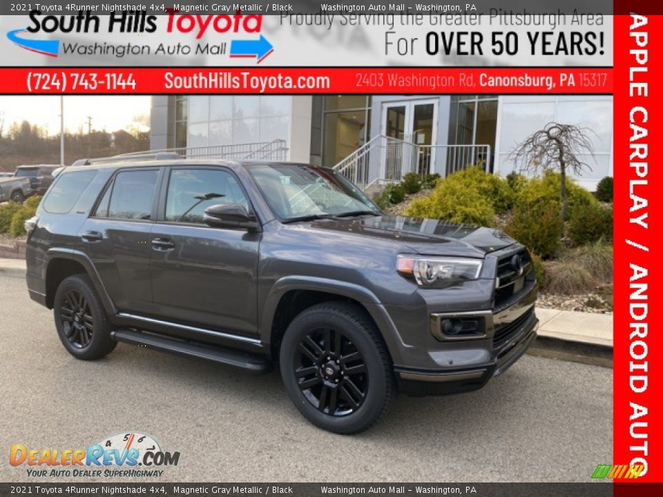 2021 Toyota 4Runner Nightshade 4x4 Magnetic Gray Metallic / Black Photo #1