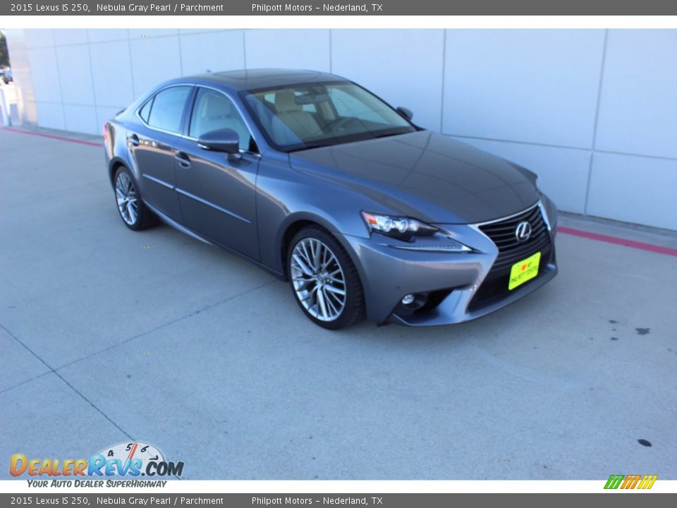 2015 Lexus IS 250 Nebula Gray Pearl / Parchment Photo #2