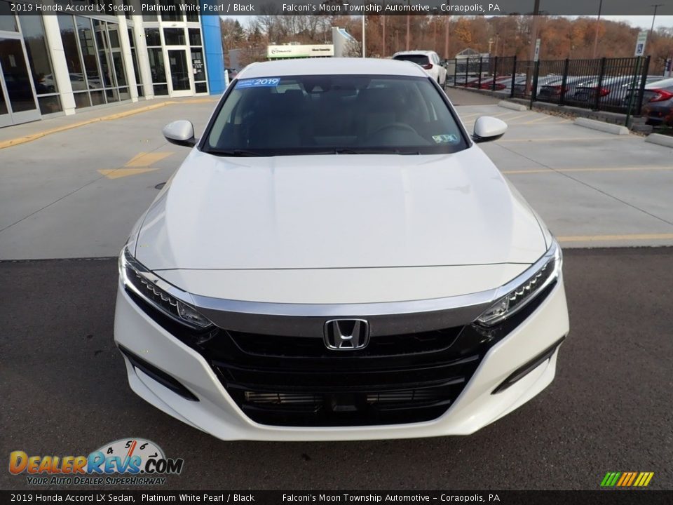 2019 Honda Accord LX Sedan Platinum White Pearl / Black Photo #8