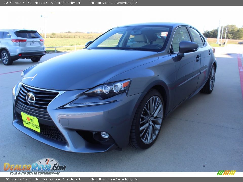 2015 Lexus IS 250 Nebula Gray Pearl / Parchment Photo #4