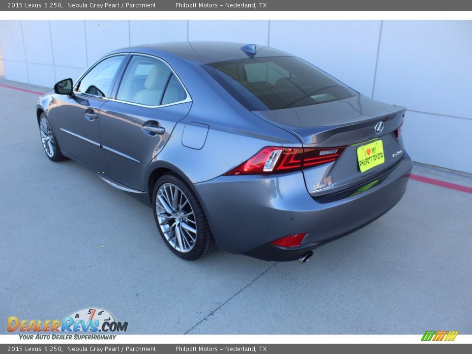 2015 Lexus IS 250 Nebula Gray Pearl / Parchment Photo #6