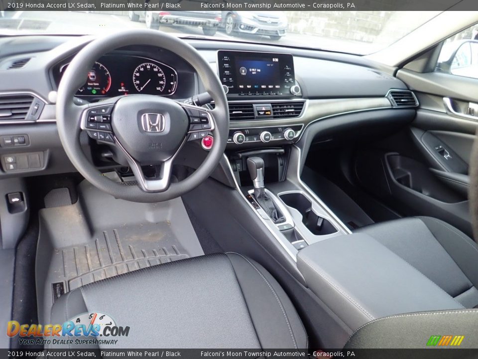 2019 Honda Accord LX Sedan Platinum White Pearl / Black Photo #16