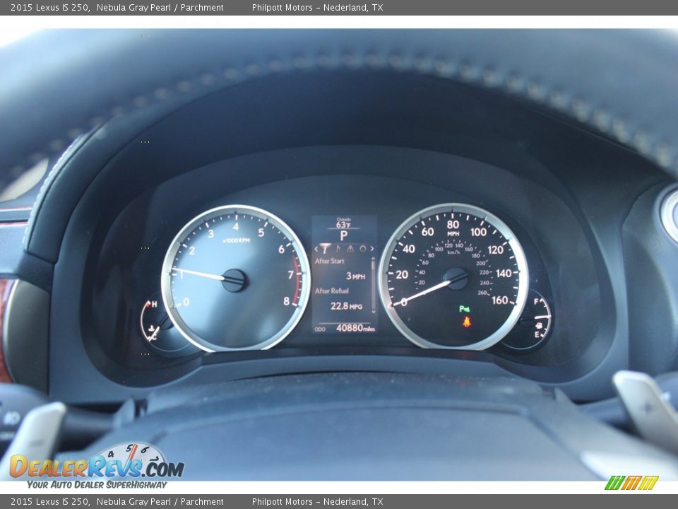 2015 Lexus IS 250 Gauges Photo #13