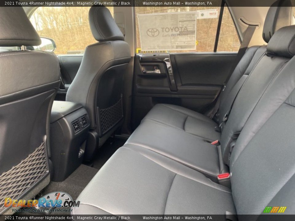 Rear Seat of 2021 Toyota 4Runner Nightshade 4x4 Photo #30