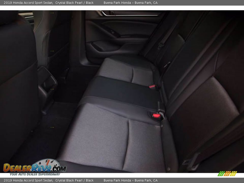 2019 Honda Accord Sport Sedan Crystal Black Pearl / Black Photo #4