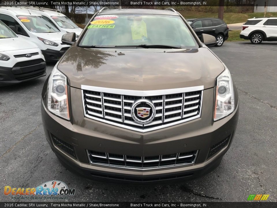 2016 Cadillac SRX Luxury Terra Mocha Metallic / Shale/Brownstone Photo #3