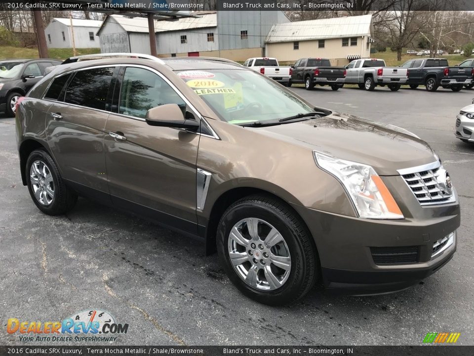 2016 Cadillac SRX Luxury Terra Mocha Metallic / Shale/Brownstone Photo #4