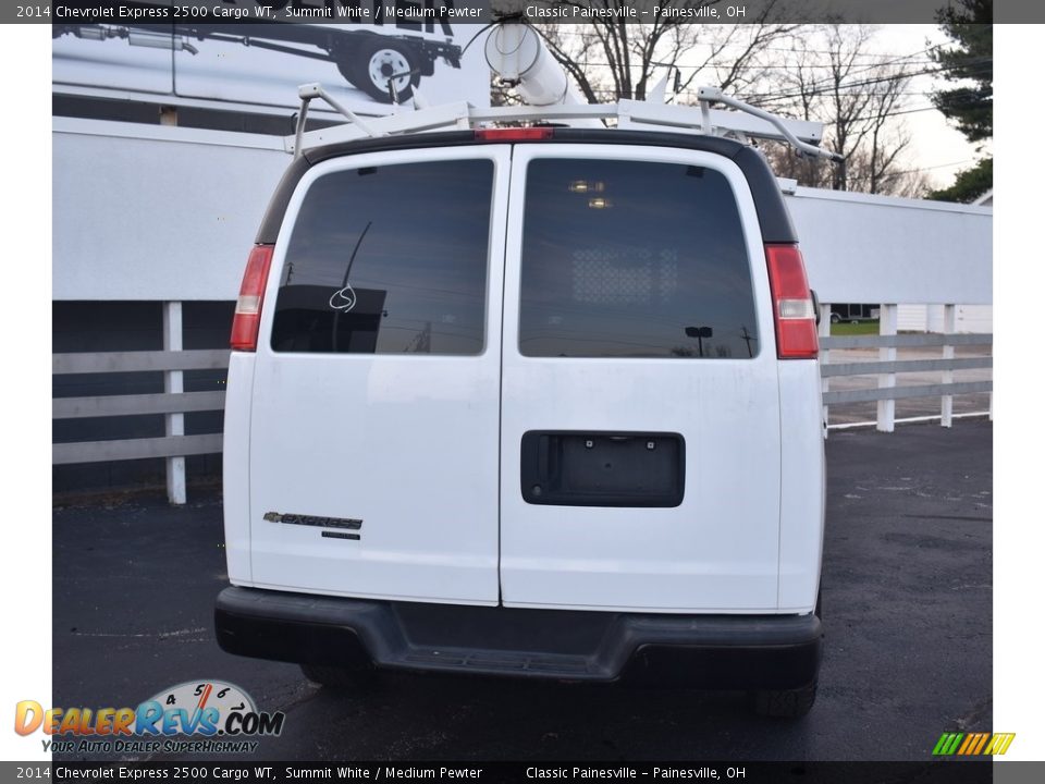 2014 Chevrolet Express 2500 Cargo WT Summit White / Medium Pewter Photo #3