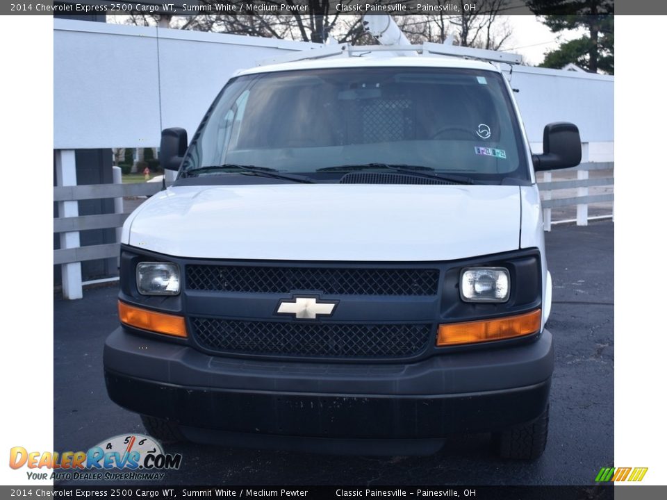 2014 Chevrolet Express 2500 Cargo WT Summit White / Medium Pewter Photo #4