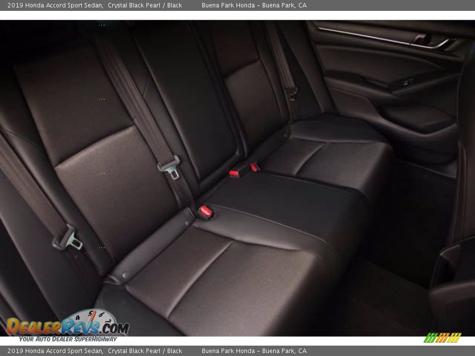 2019 Honda Accord Sport Sedan Crystal Black Pearl / Black Photo #22