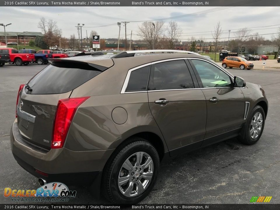 2016 Cadillac SRX Luxury Terra Mocha Metallic / Shale/Brownstone Photo #6