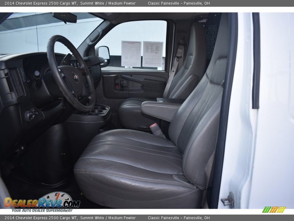 2014 Chevrolet Express 2500 Cargo WT Summit White / Medium Pewter Photo #6