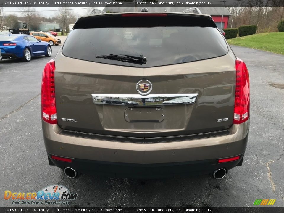 2016 Cadillac SRX Luxury Terra Mocha Metallic / Shale/Brownstone Photo #7