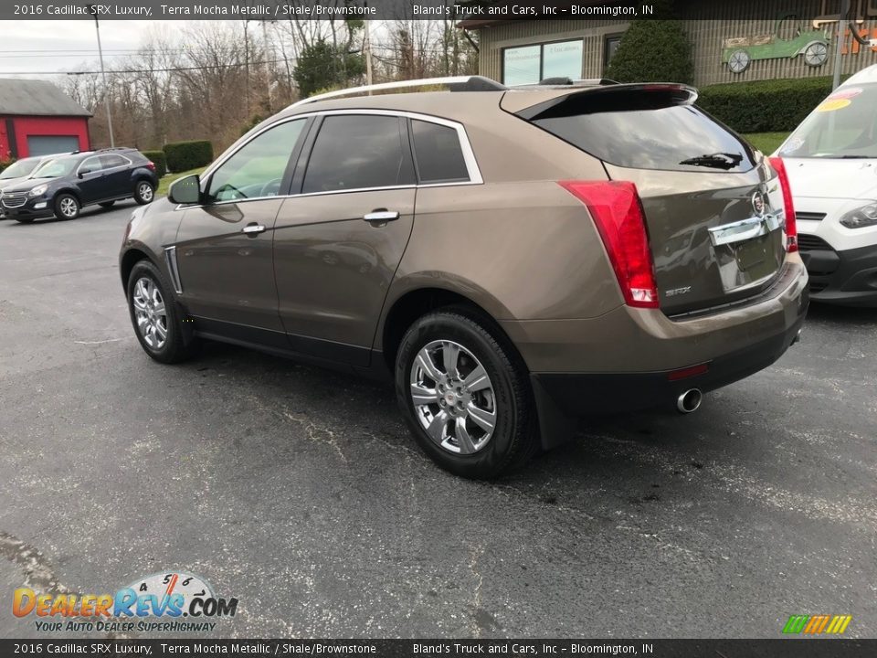 2016 Cadillac SRX Luxury Terra Mocha Metallic / Shale/Brownstone Photo #9