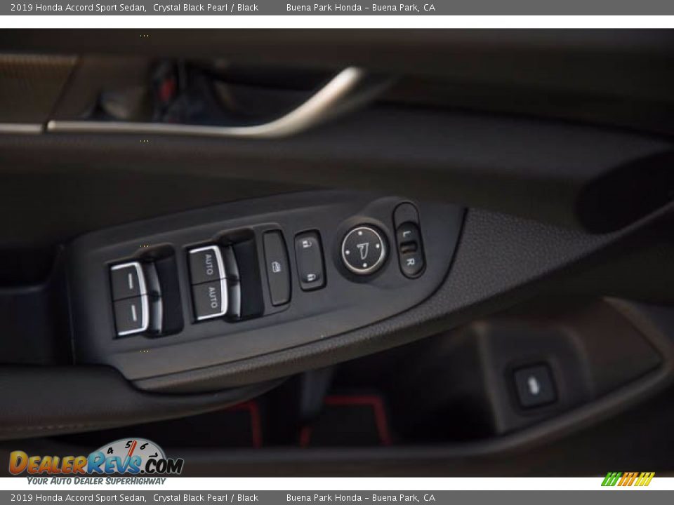 2019 Honda Accord Sport Sedan Crystal Black Pearl / Black Photo #29