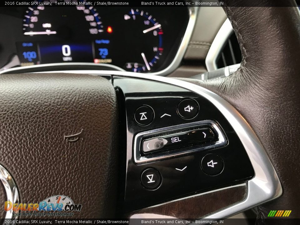 2016 Cadillac SRX Luxury Terra Mocha Metallic / Shale/Brownstone Photo #17