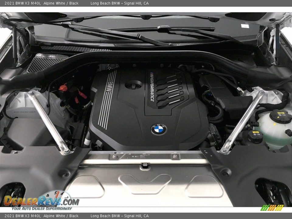 2021 BMW X3 M40i Alpine White / Black Photo #10