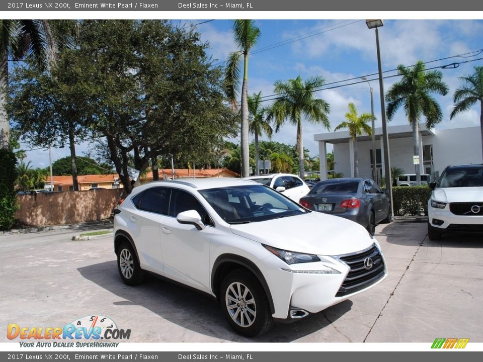 2017 Lexus NX 200t Eminent White Pearl / Flaxen Photo #1