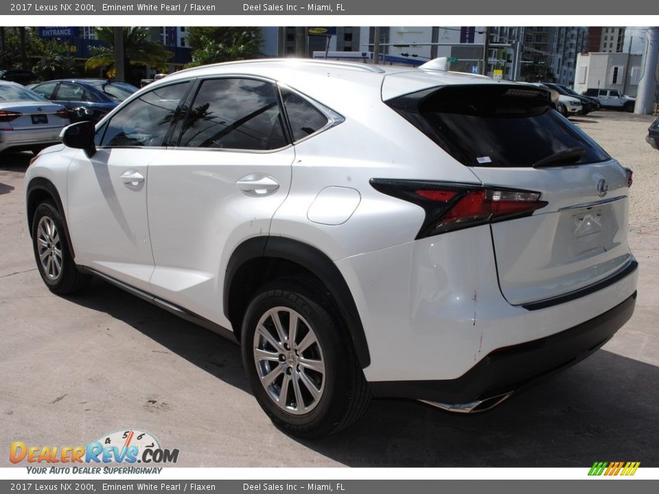 2017 Lexus NX 200t Eminent White Pearl / Flaxen Photo #6