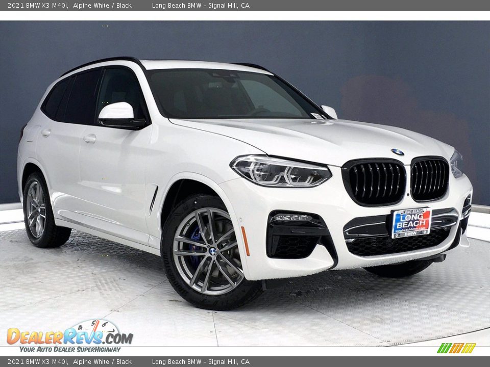 2021 BMW X3 M40i Alpine White / Black Photo #19